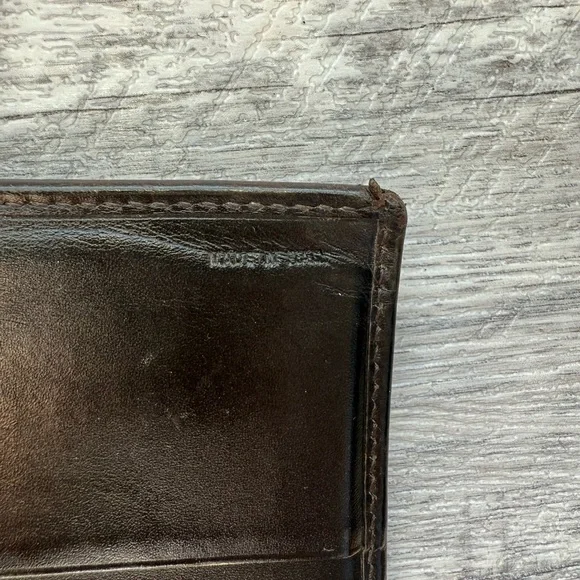 Vintage Fendi TriFold Diamond Print Wallet